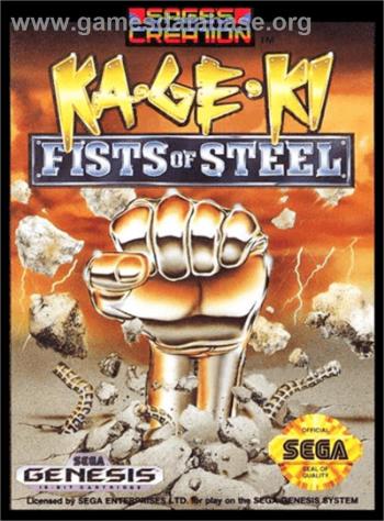 Cover Ka-Ge-Ki - Fists of Steel for Genesis - Mega Drive